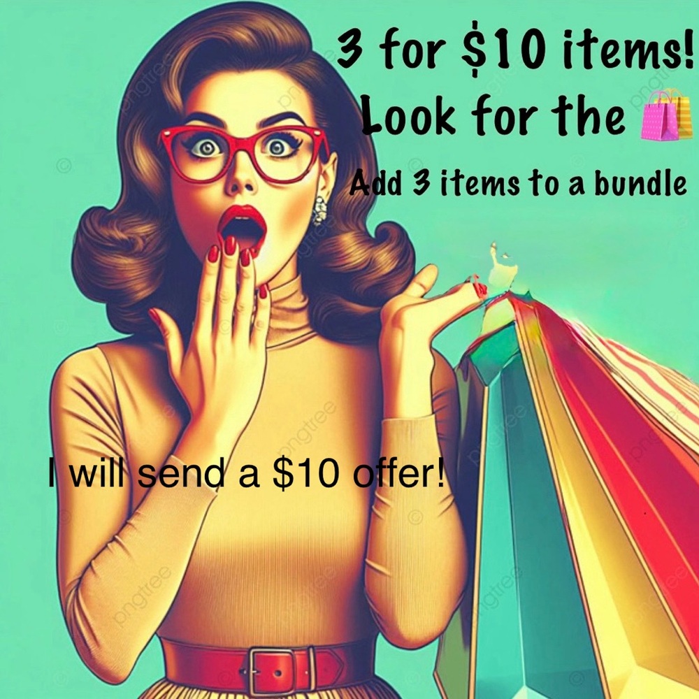 🛍️ 3 Items For $10! 🛍️ Look For The 🛍️ Symbol!